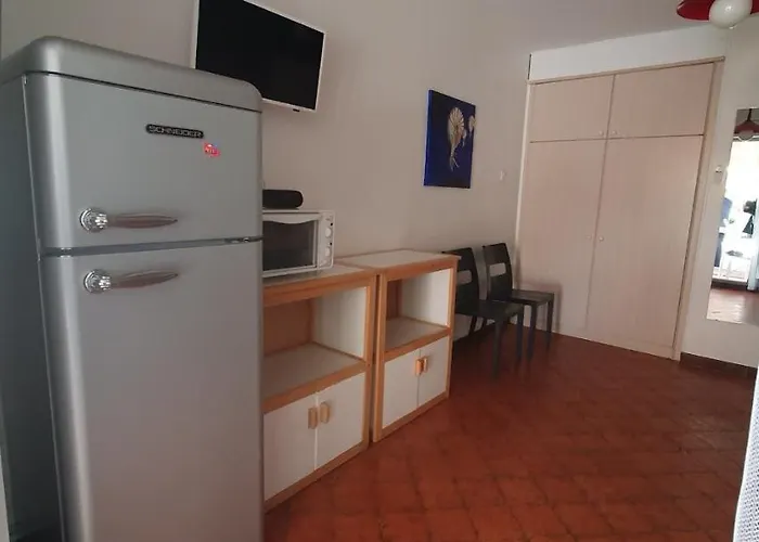 With Terrace Near The Sea